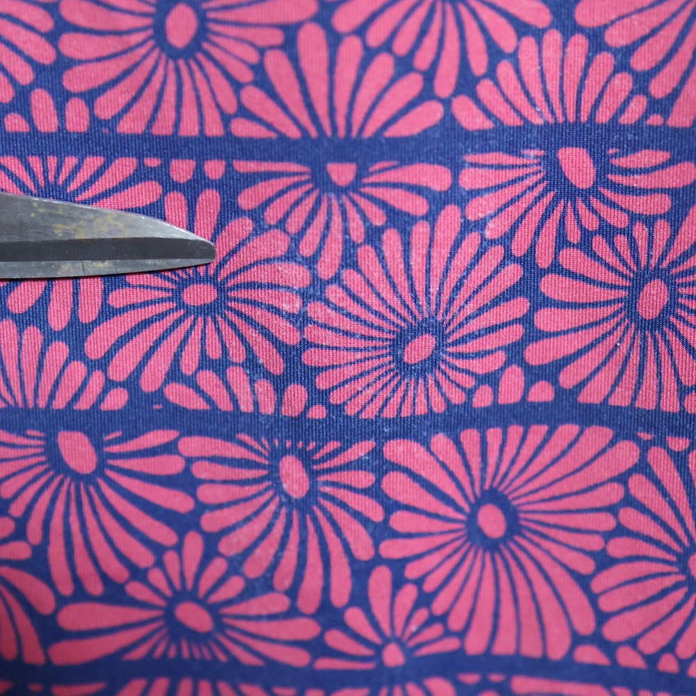 Reyn Spooner Polo Shirt Mens XL Pink Blue Floral Performance Limited Issue Golf - Picture 6 of 11